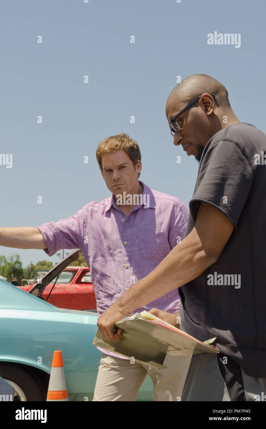 Michael C. Hall as Dexter and Mos Def as Brother Sam (Season 6, episode 2)  - Photo: Randy Tepper/Showtime Stock Photo - Alamy