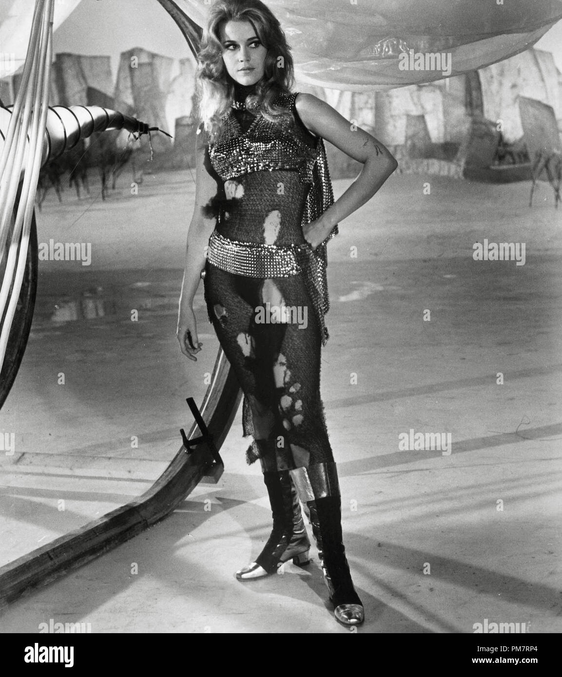 Jane Fonda, 'Barbarella' 1968.  File Reference # 31386 429 Stock Photo
