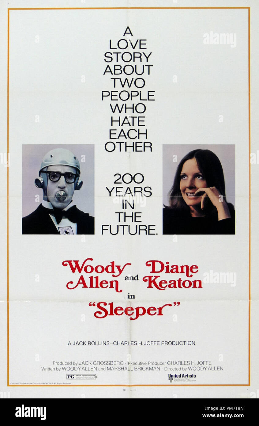 'Sleeper' 1973. UA Poster   File Reference # 31386 597THA Stock Photo