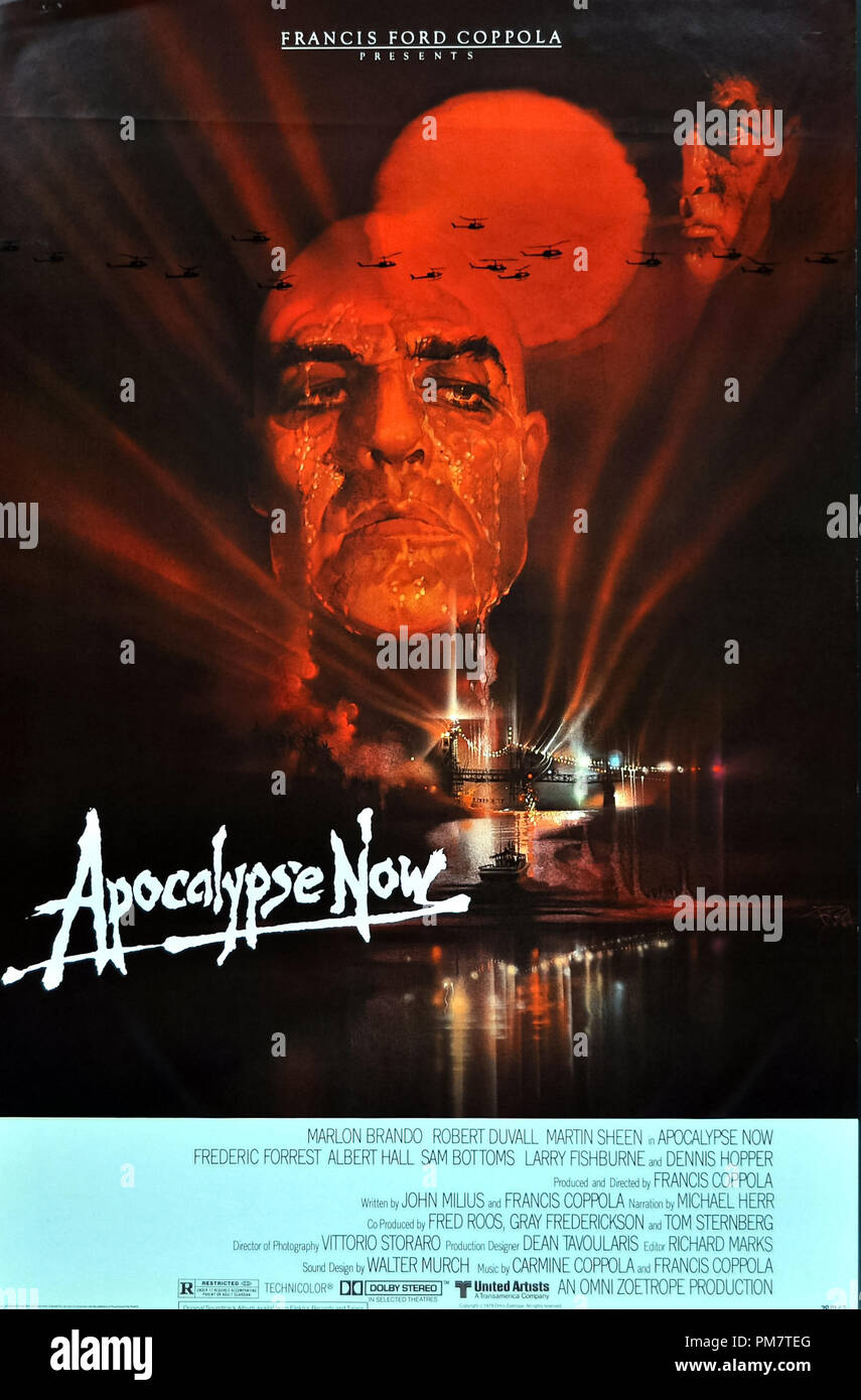 "Apocalypse Now" 1979 Zoetrope Poster File Reference 31386 666THA Stock Photo Alamy