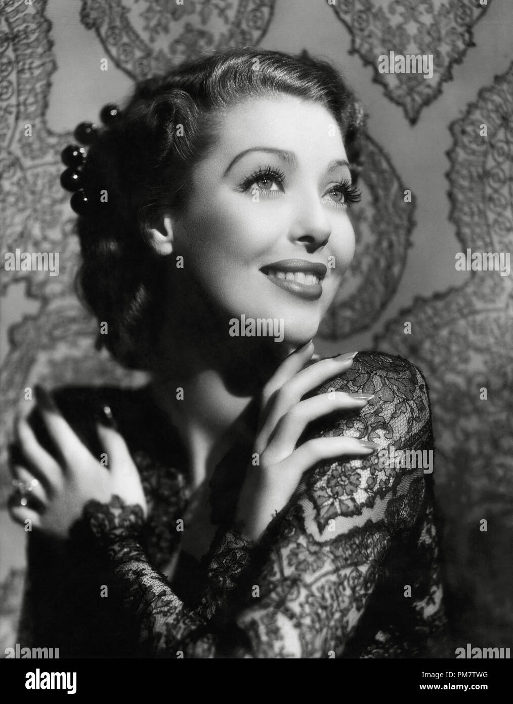 Loretta young portrait hi-res stock photography and images - Alamy