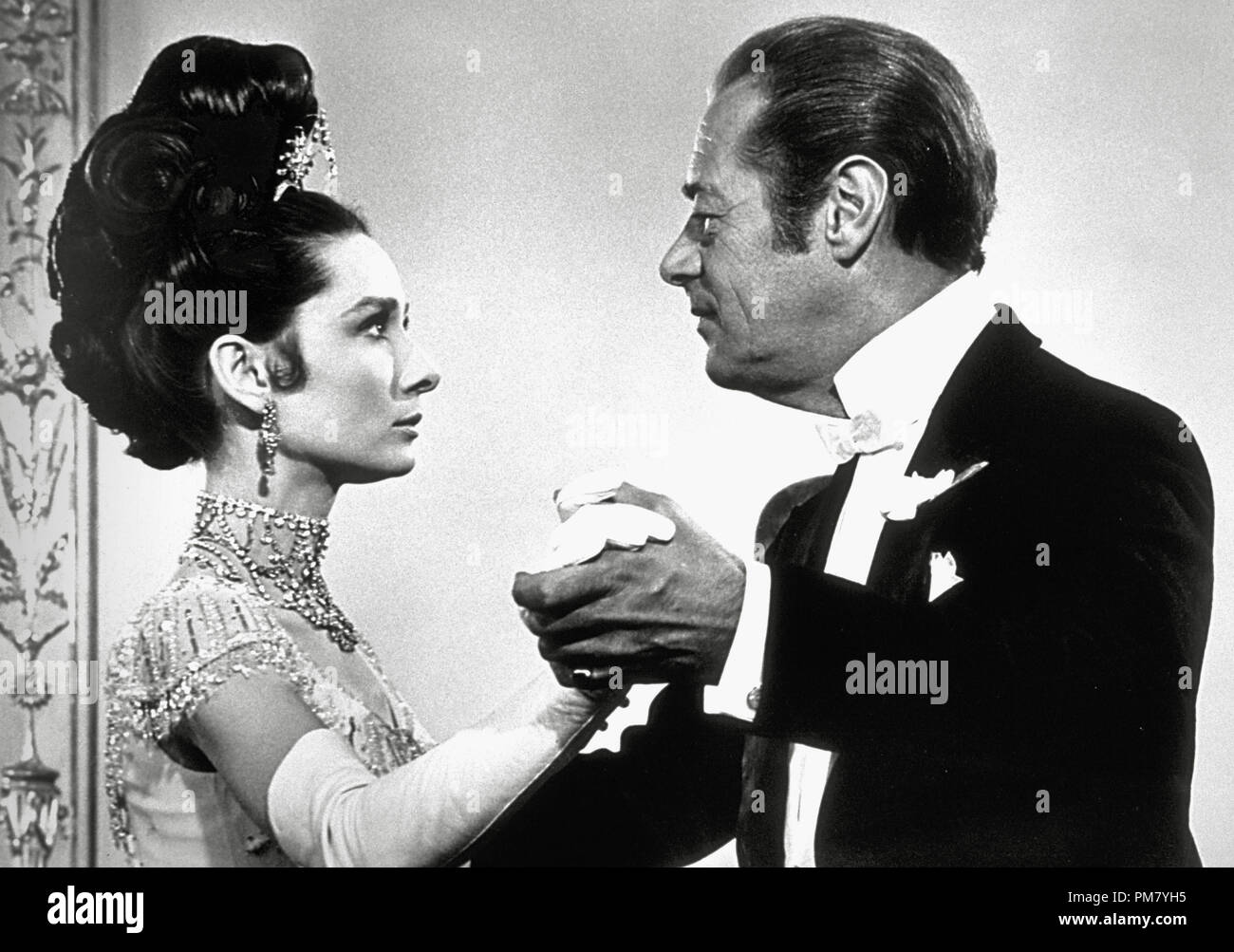 (Archival Classic Cinema Audrey Hepburn Retrospective) Audrey Hepburn and Rex Harrison, "My