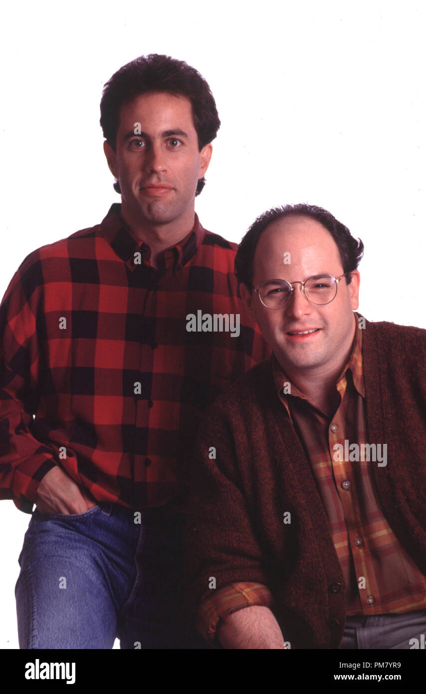 Film still or Publicity still from 'Seinfeld' Jerry Seinfeld, Jason Alexander © 1990 Castle Rock  All Rights Reserved   File Reference # 31571087THA  For Editorial Use Only Stock Photo