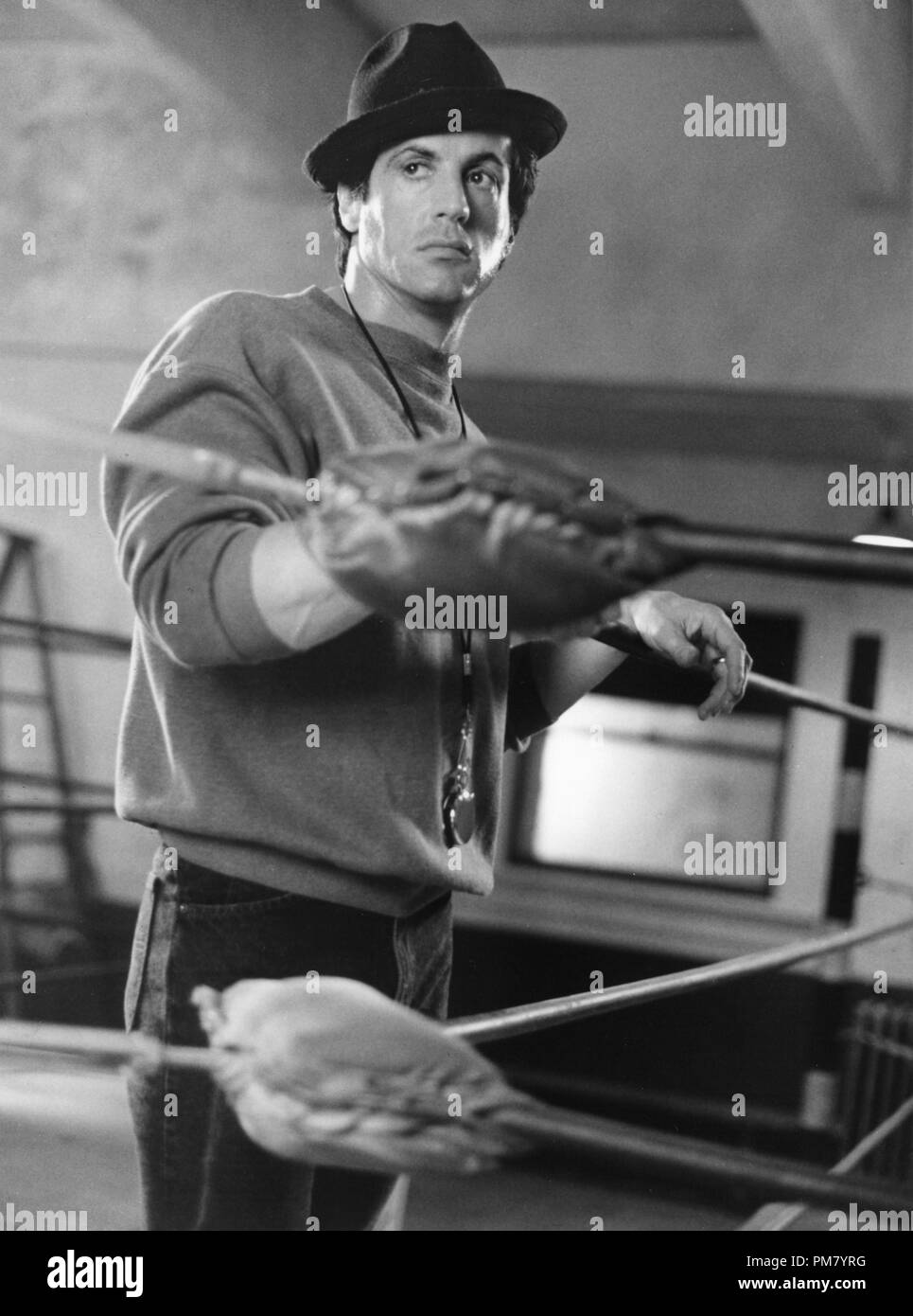 Film still or Publicity still from "Rocky V" Sylvester Stallone © 1990 MGM  All Rights Reserved   File Reference # 31571094THA  For Editorial Use Only Stock Photo