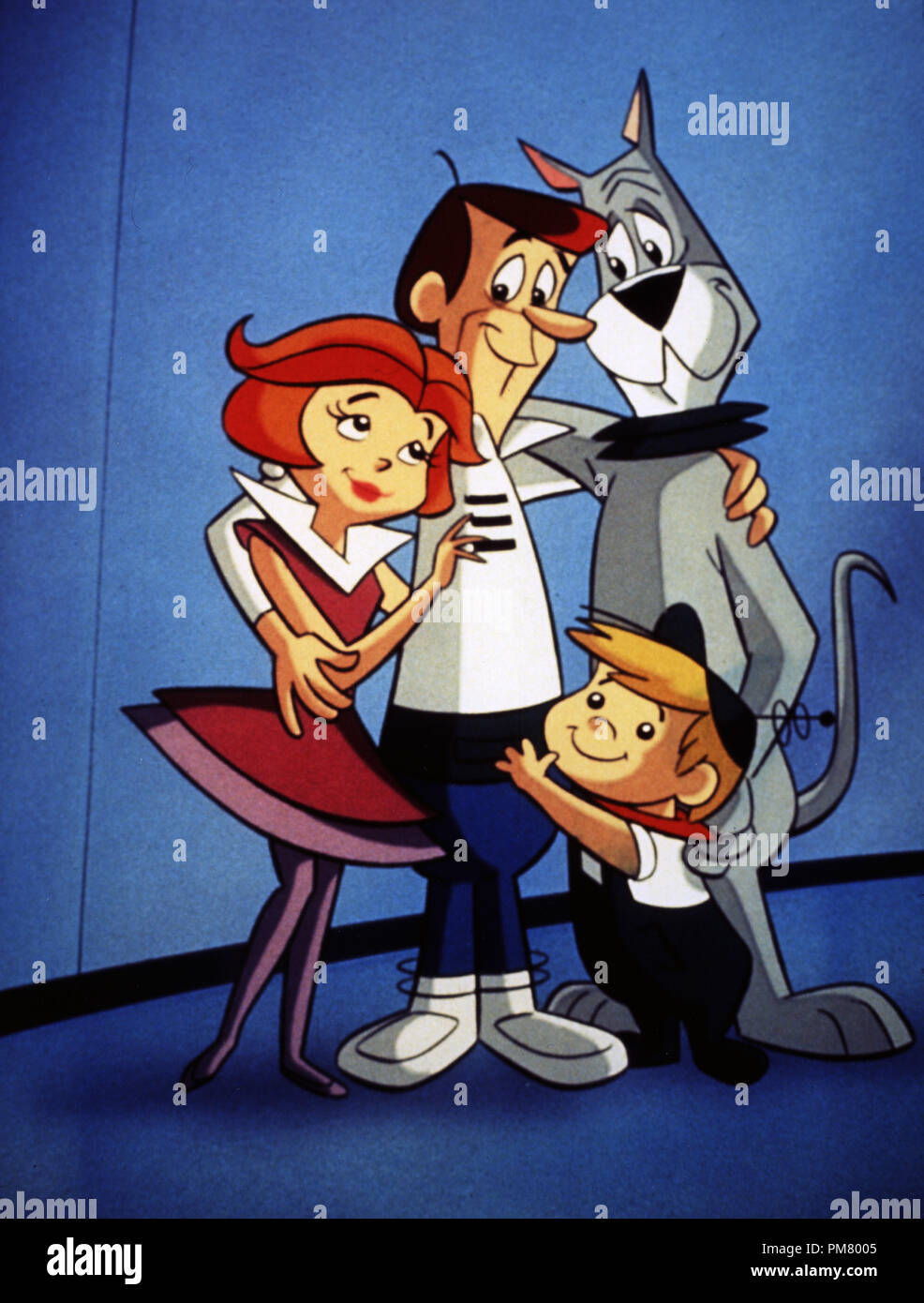 Film still or Publicity still from 'Jetsons: The Movie' Jane, George, Astro and Elroy Jetson © 1990 Universal Pictures  All Rights Reserved   File Reference # 31571199THA  For Editorial Use Only Stock Photo