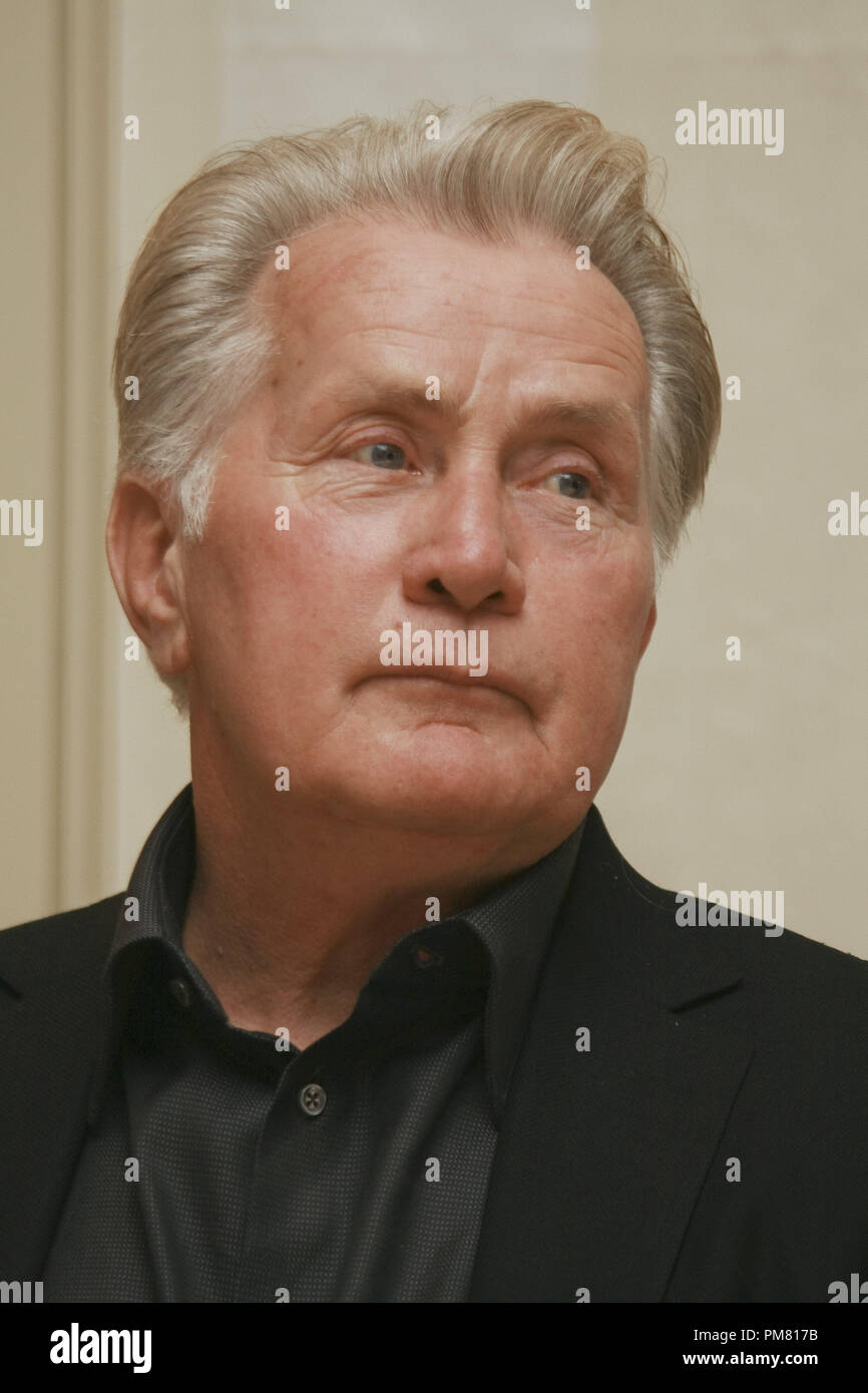 Martin Sheen "The Way" Portrait Session, November 8, 2011.  Reproduction by American tabloids is absolutely forbidden. File Reference # 31273_001JRC  For Editorial Use Only -  All Rights Reserved Stock Photo