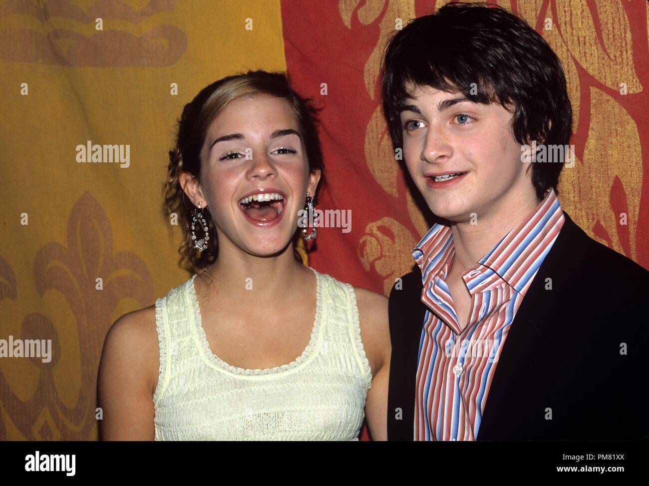 Emma Watson, Daniel Radcliffe, 2004. Reproduction by American tabloids is absolutely forbidden. © JRC /The Hollywood Archive  -  All Rights Reserved  File Reference # 31315 122 Stock Photo