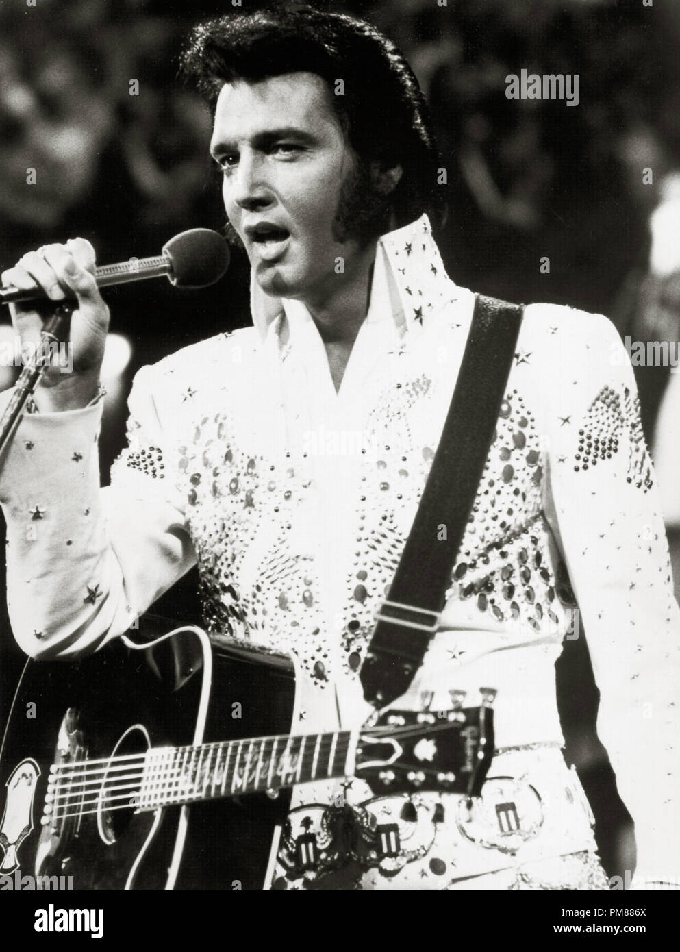 Archival Classic Cinema - Elvis Presley Retrospective) Elvis Presley, "Elvis:  Aloha from Hawaii" 1973. File Reference # 31616 031THA Stock Photo - Alamy