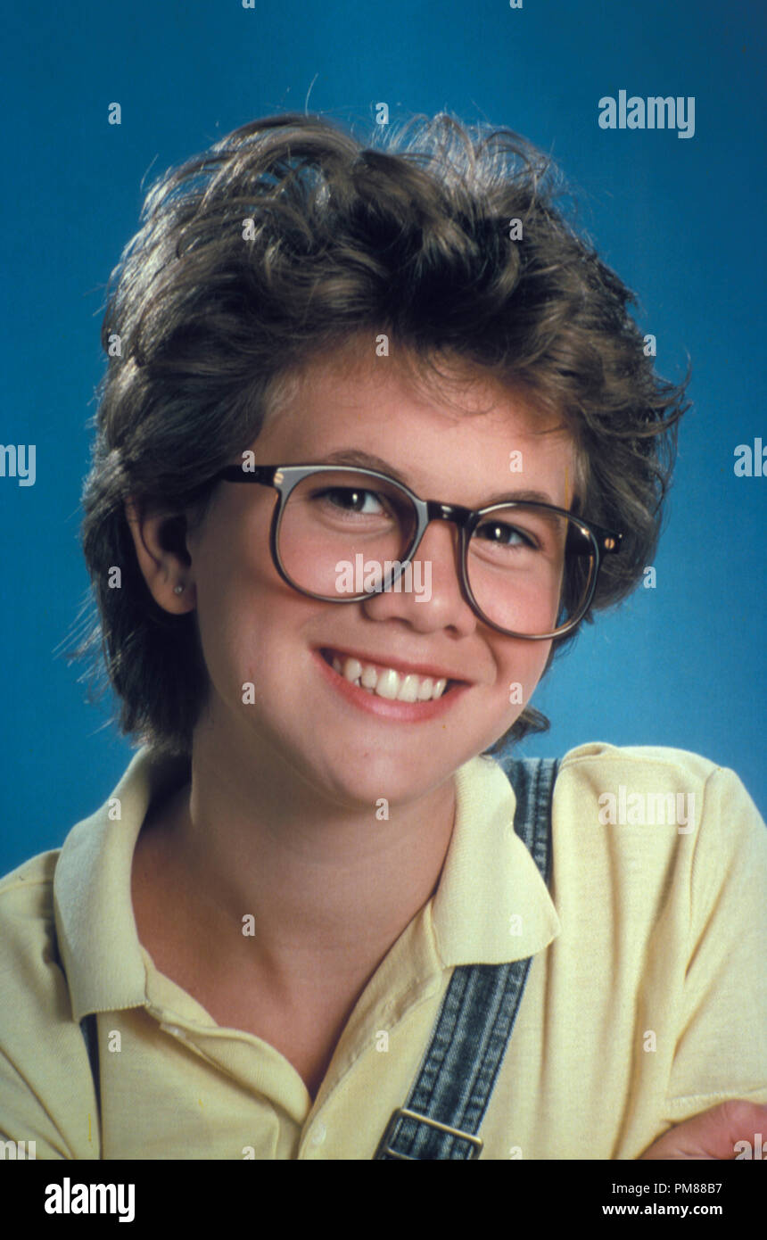 Studio Publicity Still from 'Growing Pains' Tracey Gold 1985 Stock Photo