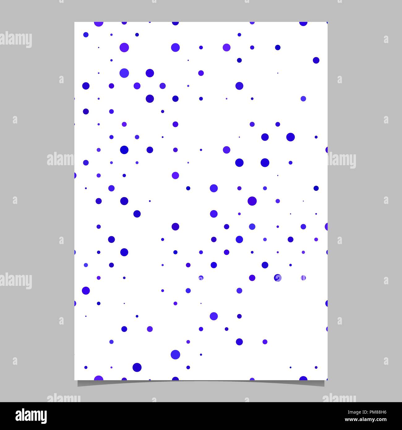 Geometrical dot pattern brochure background - vector graphic Stock ...