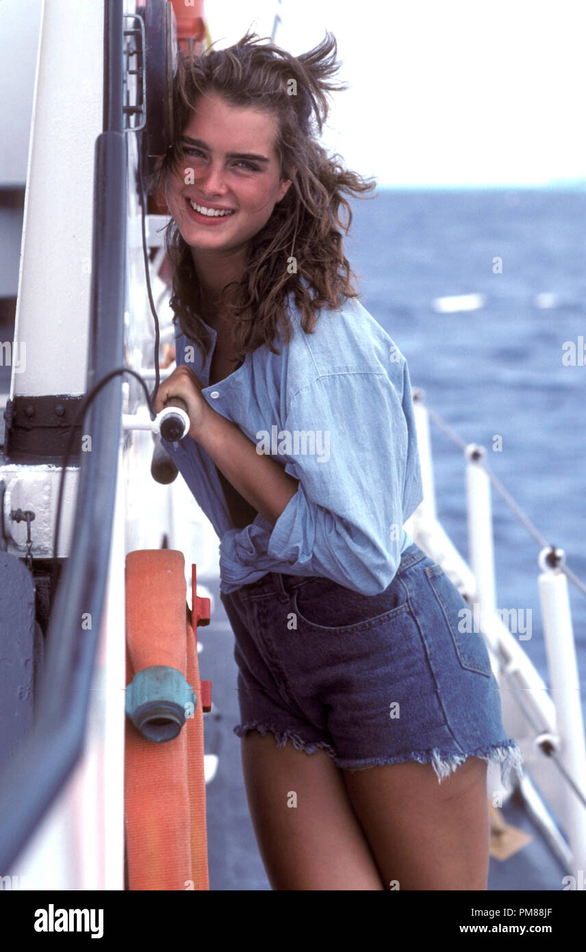 Studio Publicity Still from "Wet Gold" Brooke Shields 1984 All Rights