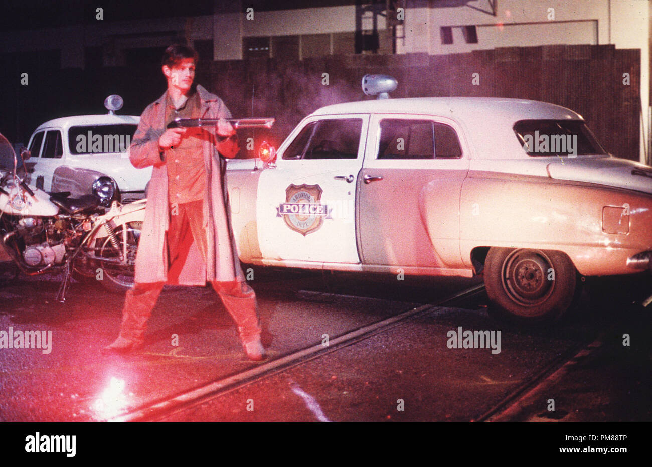 Studio Publicity Still from "Streets of Fire" Michael Pare  © 1984 Universal Photo Credit: Stephen Vaughan  All Rights Reserved   File Reference # 31706133THA  For Editorial Use Only Stock Photo