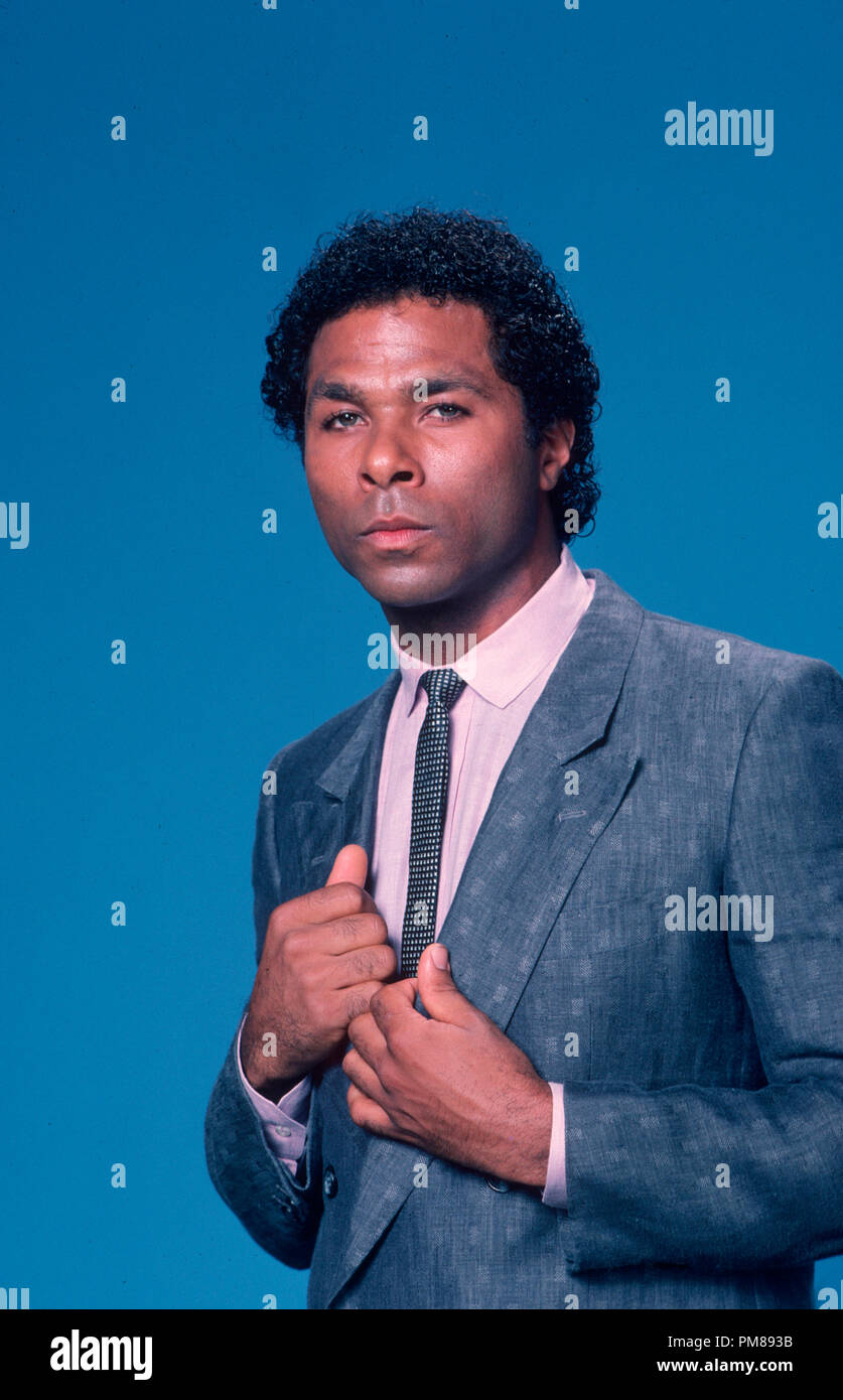Studio Publicity Still from "Miami Vice" Phillip Michael Thomas circa