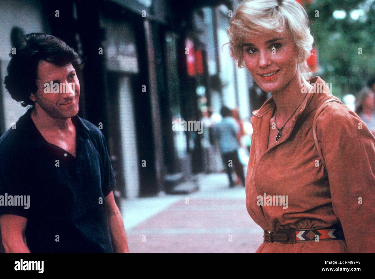 Studio Publicity Still from 'Tootsie' Dustin Hoffman, Jessica Lange © 1982 Columbia All Rights Reserved   File Reference # 31708046THA  For Editorial Use Only Stock Photo