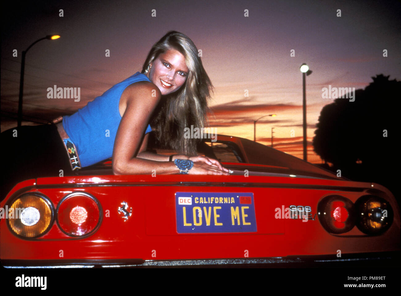 Studio Publicity Still from "National Lampoon's Vacation" Christie Brinkley © 1983 Warner All Rights Reserved File Reference # 31708151THA For Editorial Use Only Stock Photo