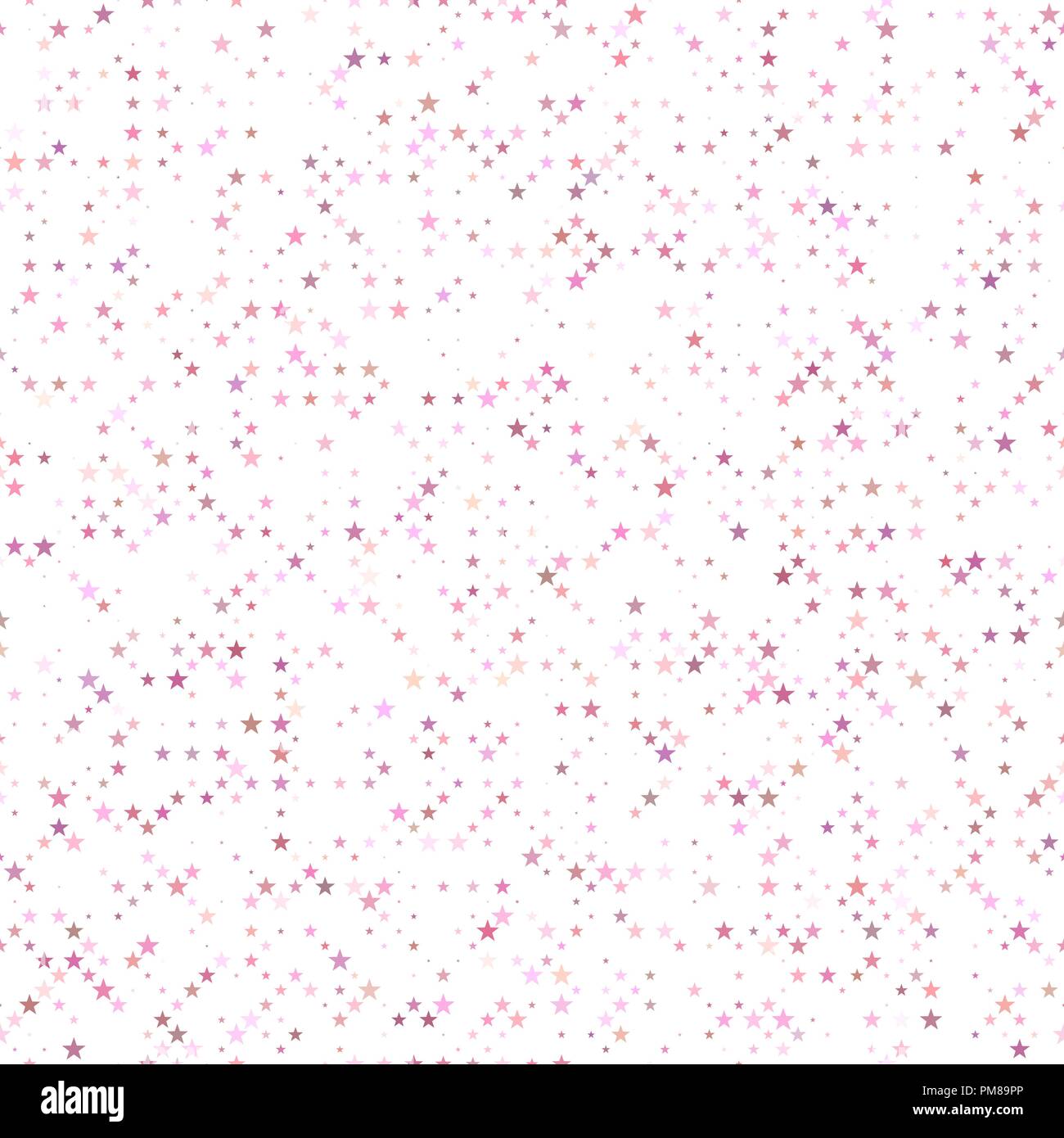 Pink seamless star pattern background - vector design Stock Vector ...