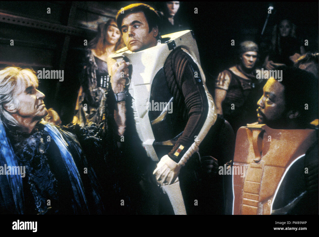 Studio Publicity Still from 'Star Trek II: The Wrath of Khan' Ricardo Montalban, Walter Koenig, Paul Winfield © 1982 Paramount All Rights Reserved   File Reference # 31710102THA  For Editorial Use Only Stock Photo