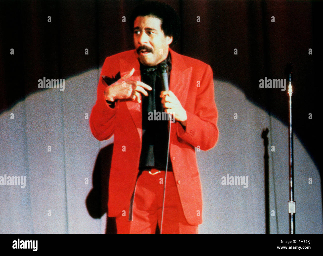 Studio Publicity Still from 'Richard Pryor Live on the Sunset Strip' Richard Pryor © 1982 Columbia Pictures All Rights Reserved   File Reference # 31710125THA  For Editorial Use Only Stock Photo