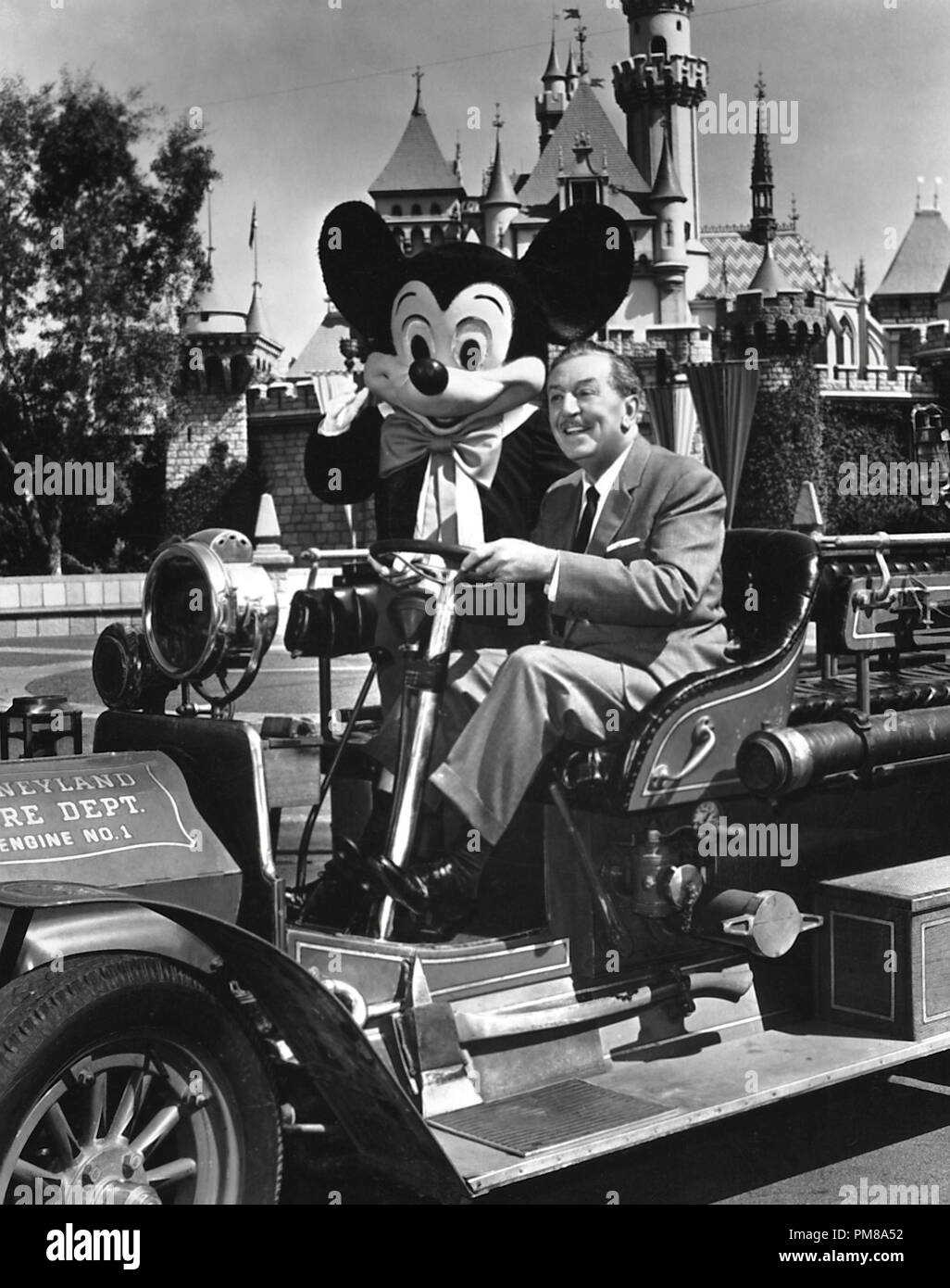 Studio Publicity Still: Walt Disney at Disneyland circa 1955   File Reference # 31780 481THA Stock Photo