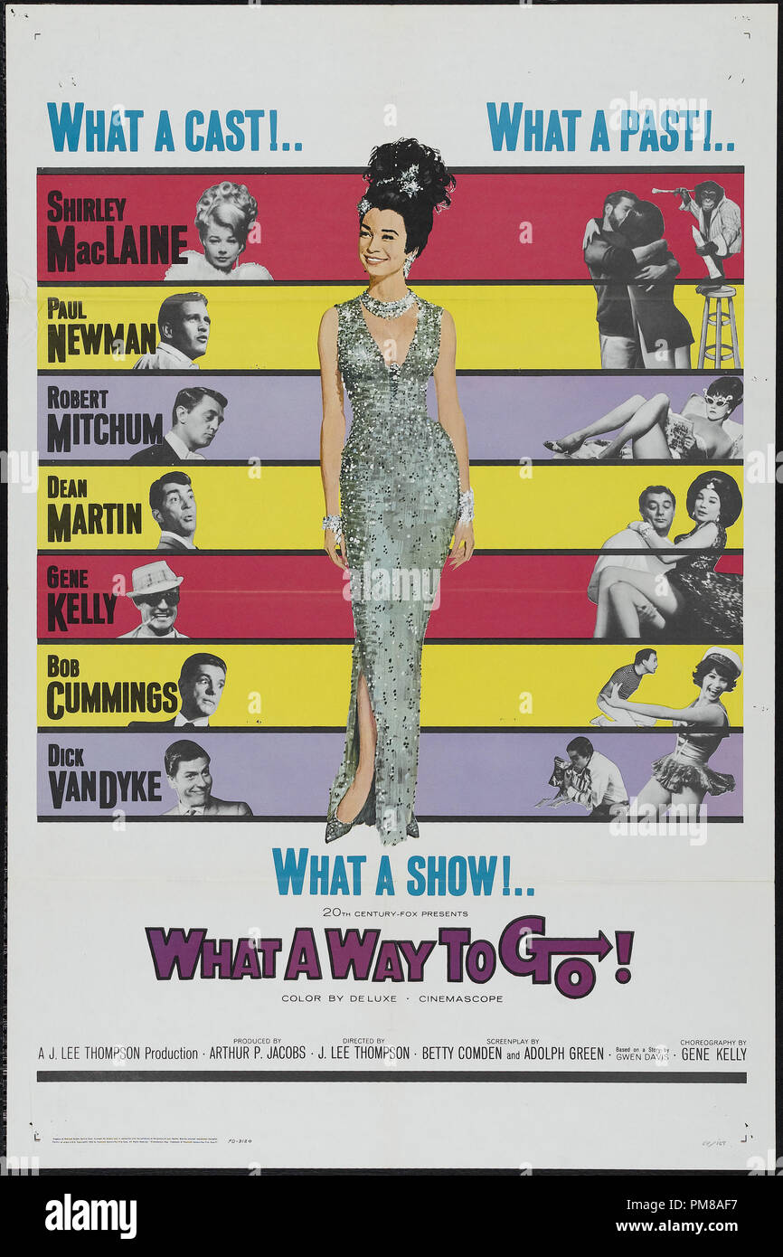 Studio publicity what a way to go 1964 twentieth century fox film