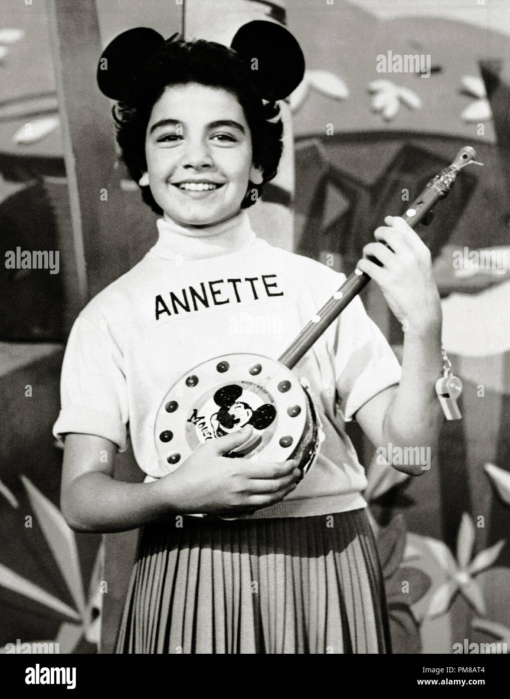 Annette Funicello, 'The Mickey Mouse Club' circa 1955 Disney File Reference # 31780 912 Stock Photo