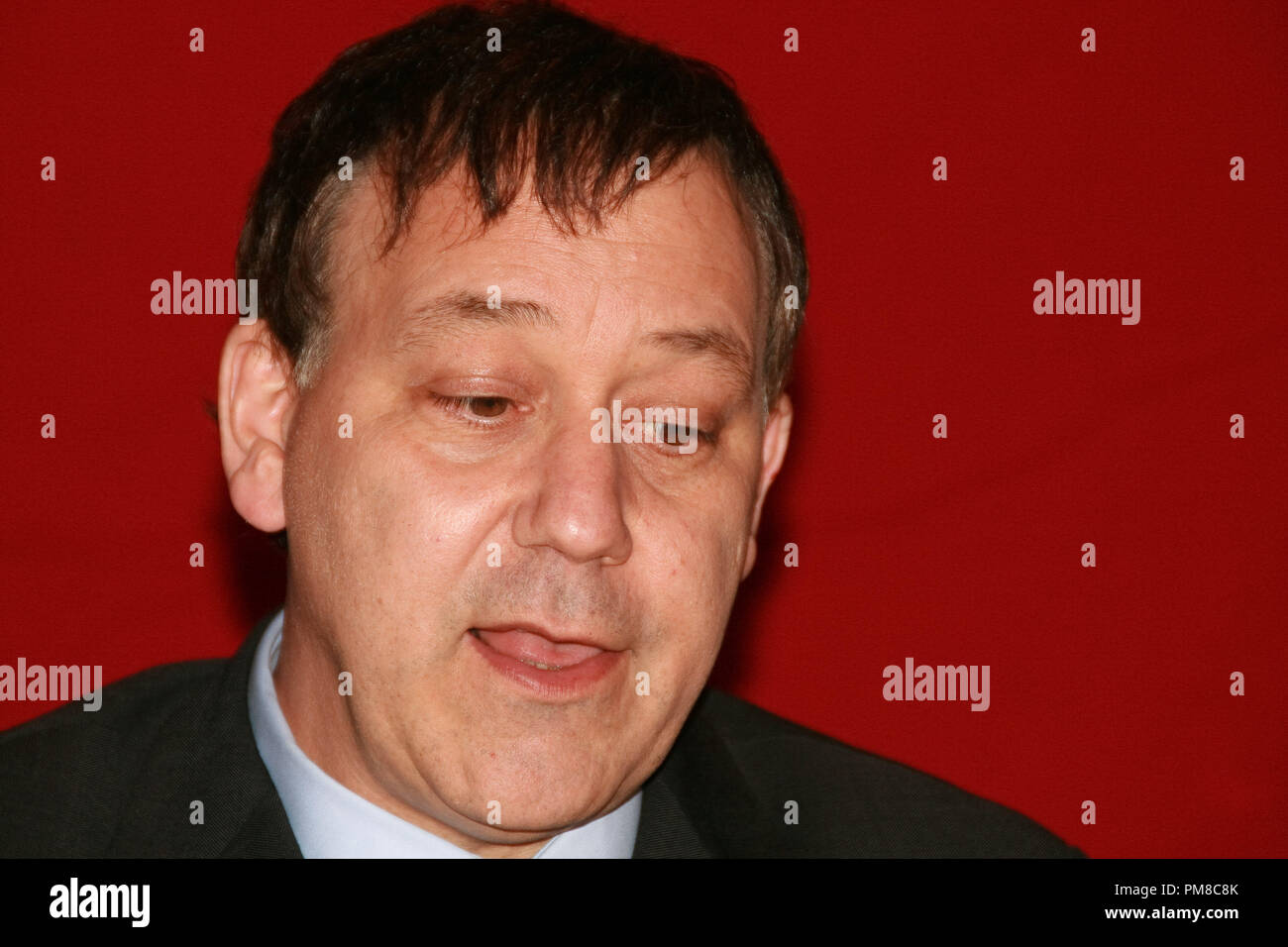 Sam Raimi Portrait "OZ the Great and Powerful" Portrait Session, February 15, 2013.  Reproduction by American tabloids is absolutely forbidden. File Reference # 31843_036JRC  For Editorial Use Only -  All Rights Reserved Stock Photo