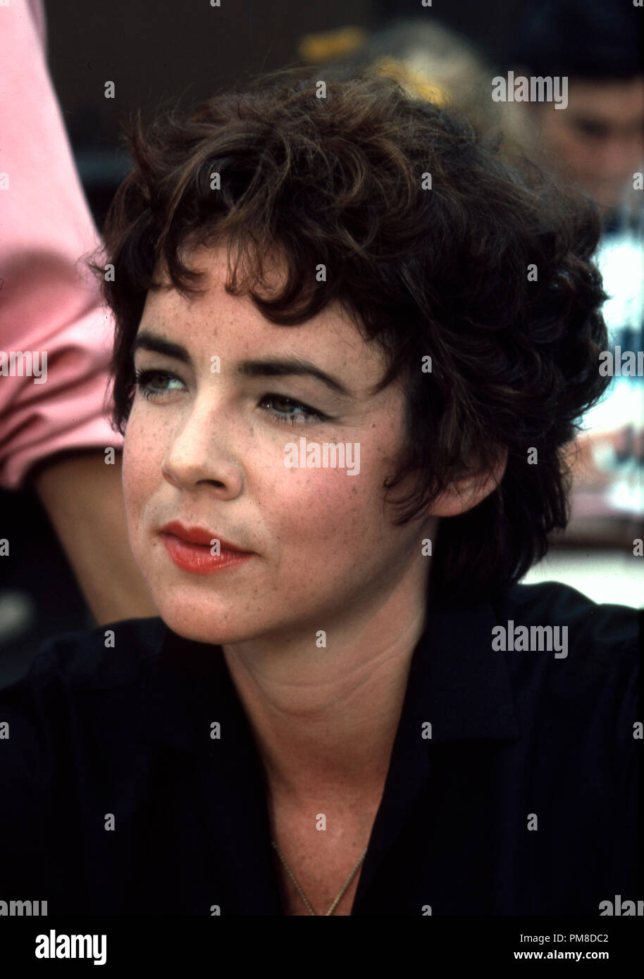 Studio released publicity film still from 'Grease' Stockard Channing 1978 Paramount Pictures    File Reference # 31955 464THA Stock Photo