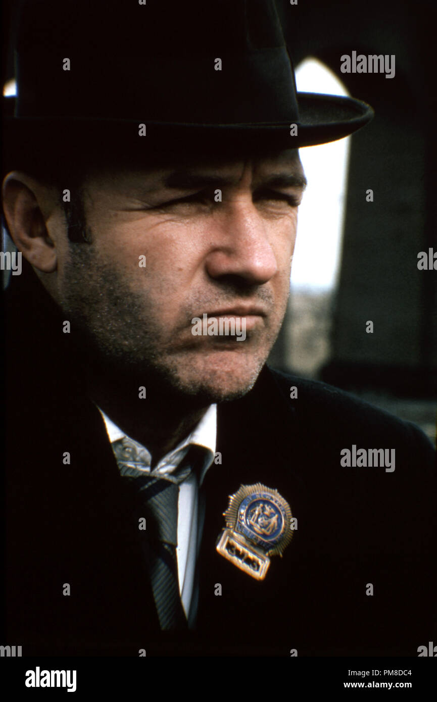 Studio released publicity film still from 'The French Connection' Gene Hackman 1971 20th Century Fox   File Reference # 31955 466THA Stock Photo
