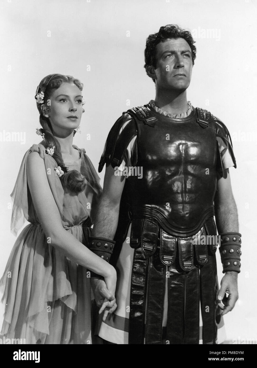 Robert Taylor and Deborah Kerr'Quo Vadis' 1951 MGM File Reference # 31202 183THA Stock Photo