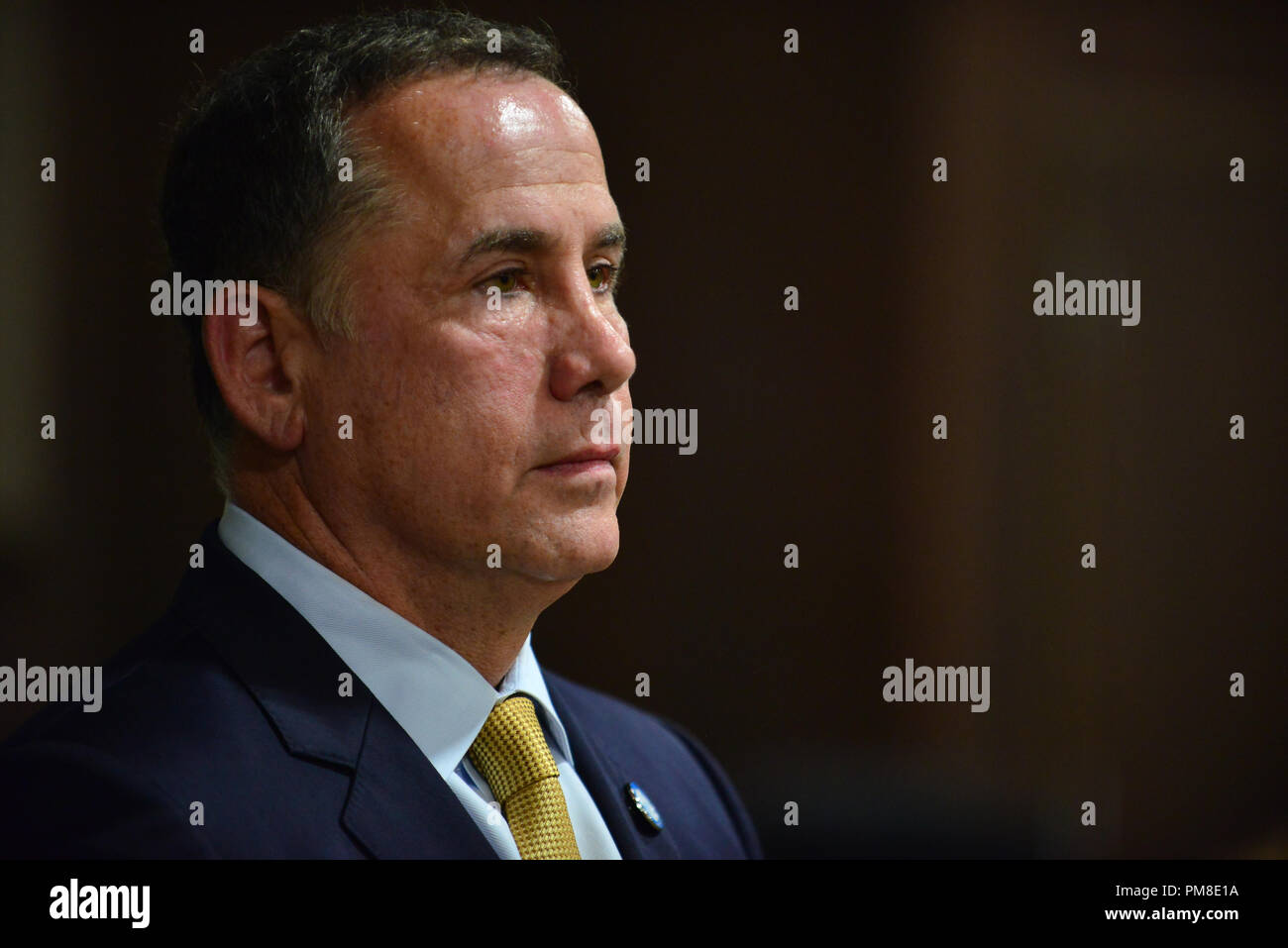 Democratic candidates for Florida Governor campaigning at the Kings Point Clubhouse on August 15, 2018 in Tamarac, Florida.  Featuring: Philip Levine Where: Tamarac, Florida, United States When: 15 Aug 2018 Credit: Johnny Louis/WENN.com Stock Photo