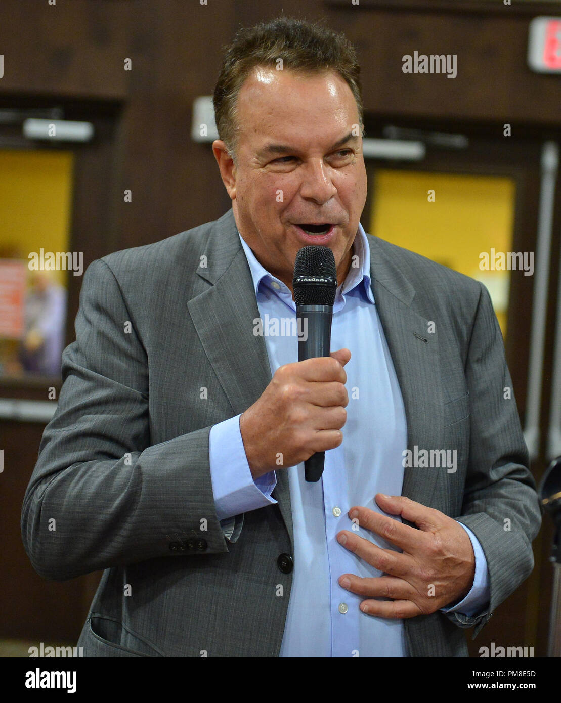 Democratic candidates for Florida Governor campaigning at the Kings Point Clubhouse on August 15, 2018 in Tamarac, Florida.  Featuring: Jeff Greene Where: Tamarac, Florida, United States When: 15 Aug 2018 Credit: Johnny Louis/WENN.com Stock Photo