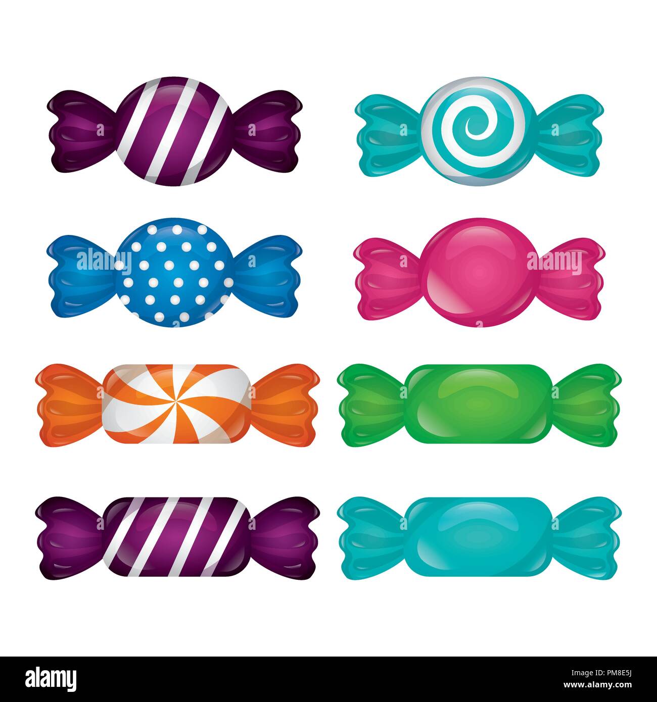sweet candy concept Stock Vector Image & Art - Alamy