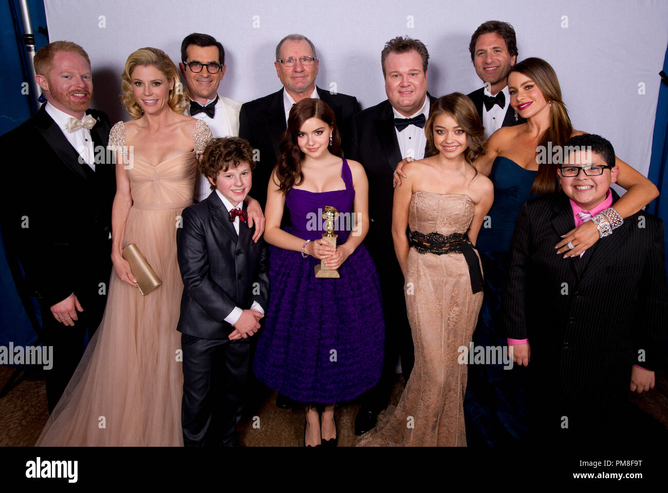 For BEST TELEVISION SERIES COMEDY OR MUSICAL, the Golden Globe is awarded to “Modern Family
