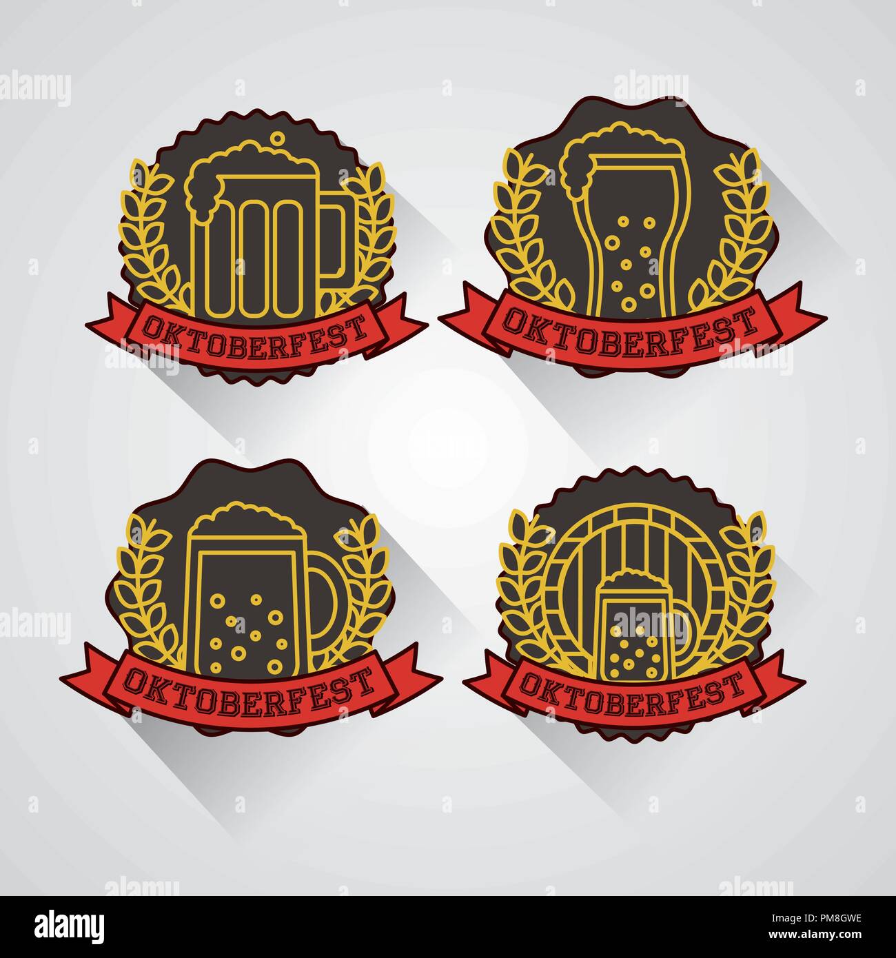 oktoberfest germany celebration Stock Vector Image & Art - Alamy