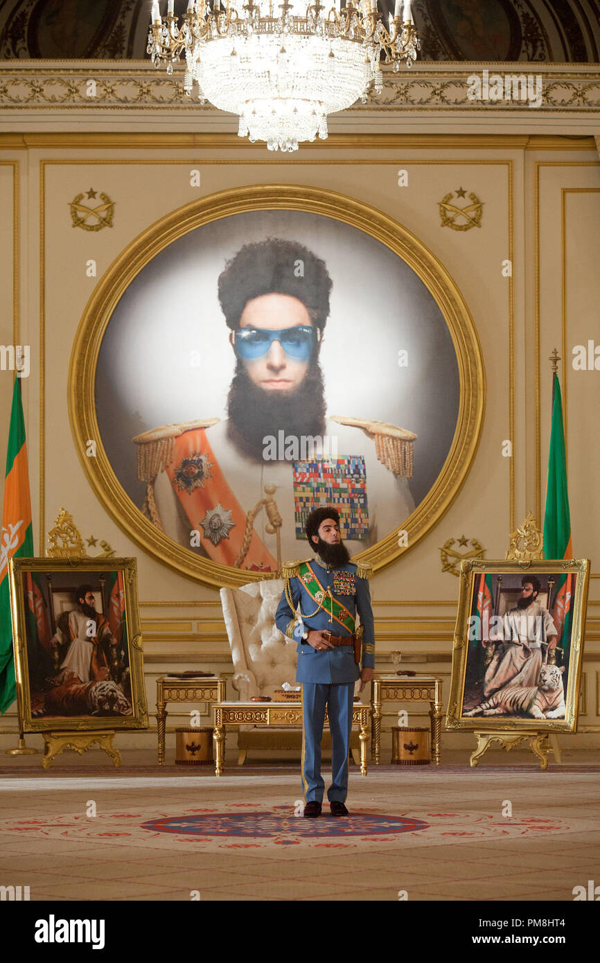 The Dictator (Sacha Baron Cohen) in THE DICTATOR, from Paramount Pictures. Stock Photo