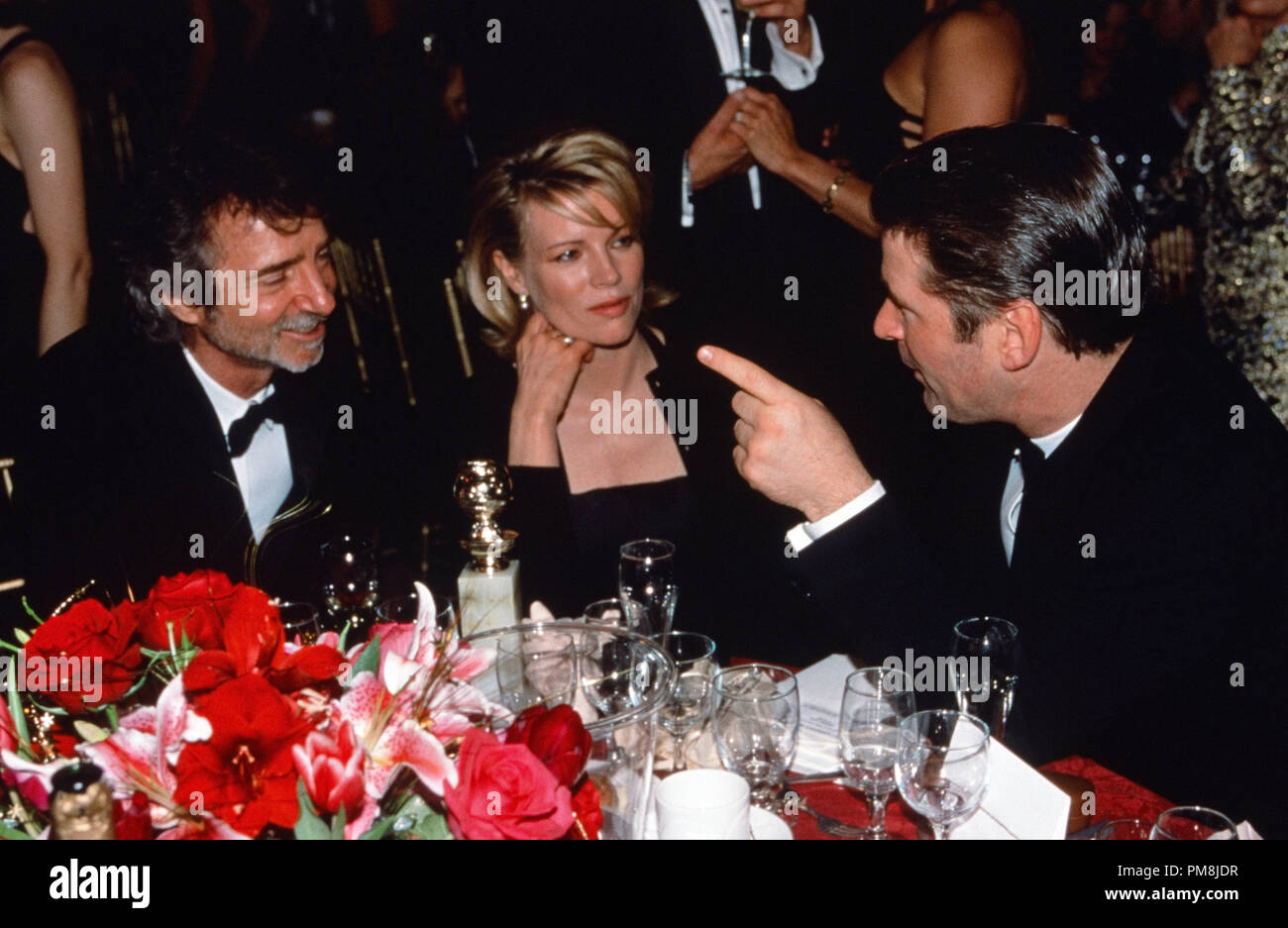 Alec Baldwin and wife Kim Basinger at 55th Annual Golden Globe Awards 1998  © JRC /The Hollywood Archive - All Rights Reserved File Reference # 31515  391 Stock Photo - Alamy, image size:1300x937