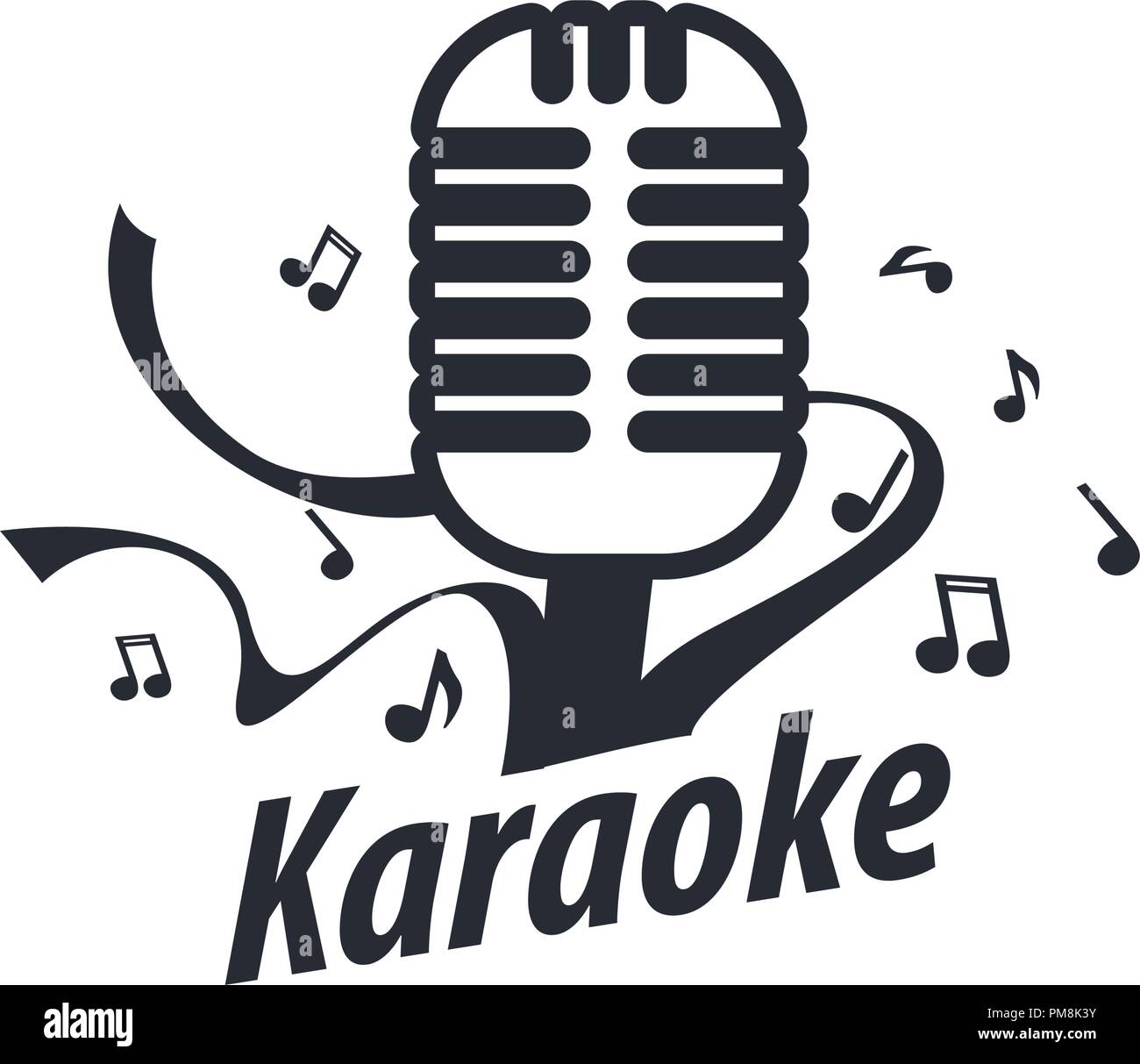 Vector Logo Karaoke Royalty Free SVG, Cliparts, Vectors, and Stock