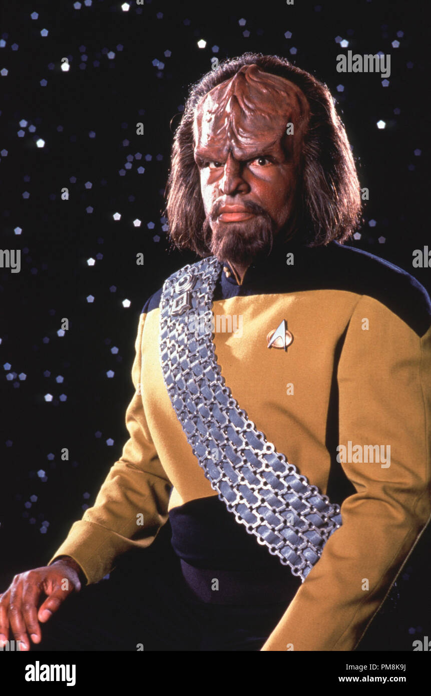 Film still or Publicity still from 'Star Trek: Next Generation' Michael Dorn, circa 1989 All Rights Reserved   File Reference # 31623058THA  For Editorial Use Only Stock Photo