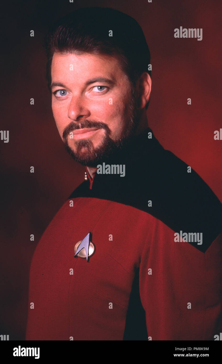 Film still or Publicity still from 'Star Trek: Next Generation' Jonathan Frakes, circa 1989 All Rights Reserved   File Reference # 31623060THA  For Editorial Use Only Stock Photo