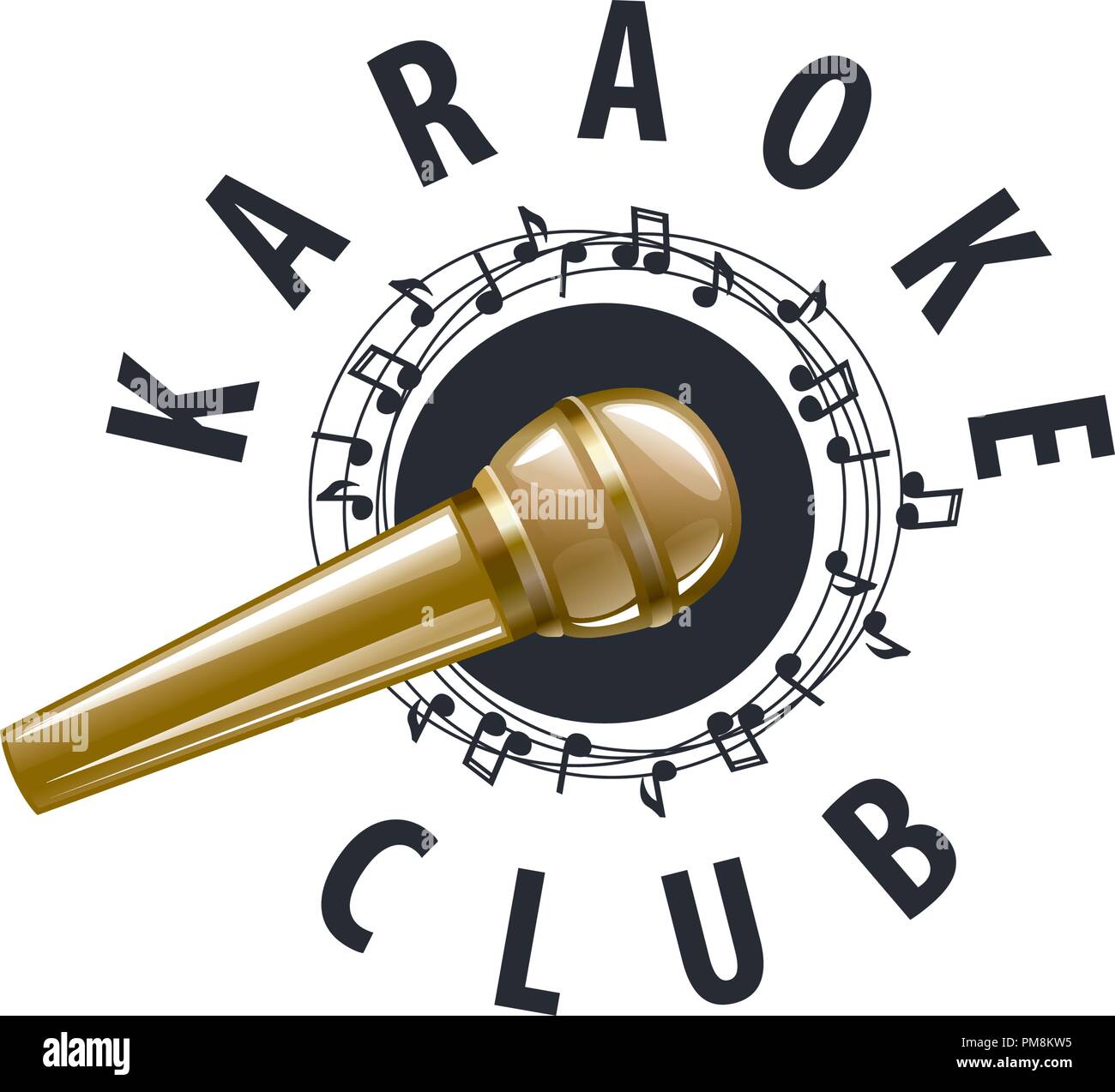 vector logo karaoke Stock Vector Image & Art - Alamy