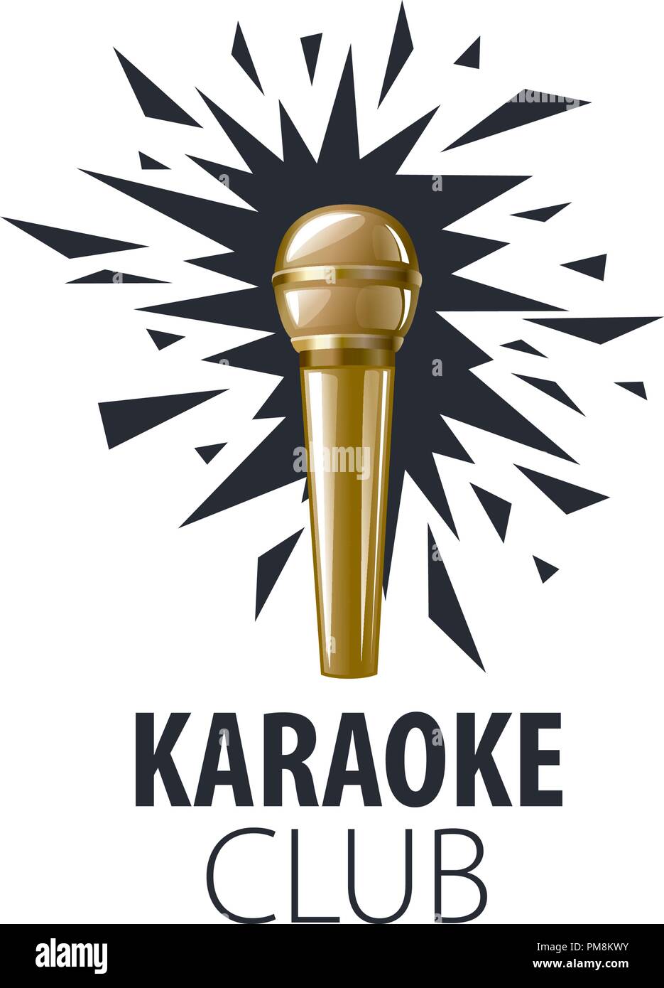 Vector Logo Karaoke Stock Vector Image Art Alamy