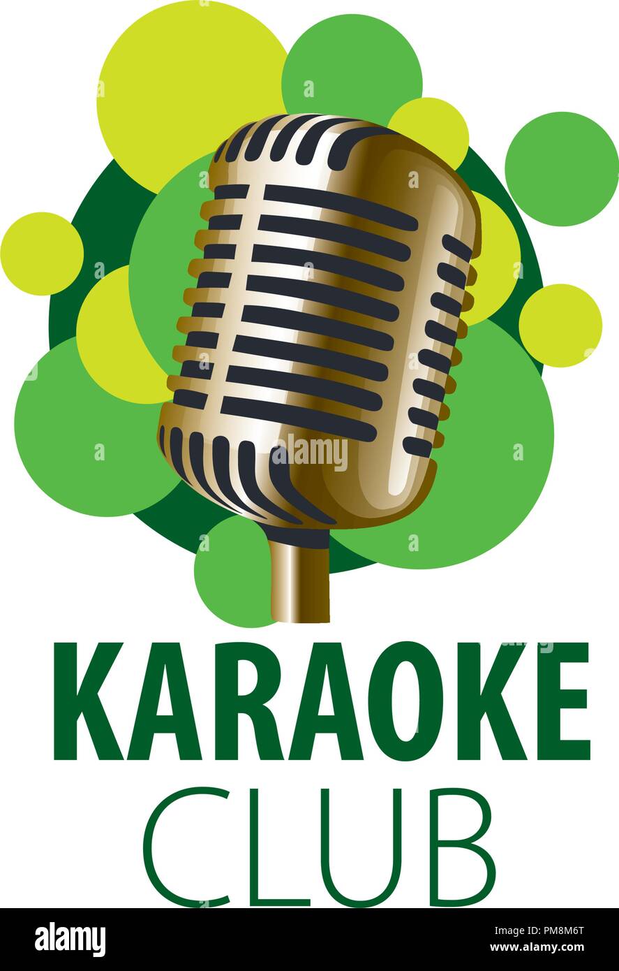 Vector Logo Karaoke Stock Vector Image Art Alamy