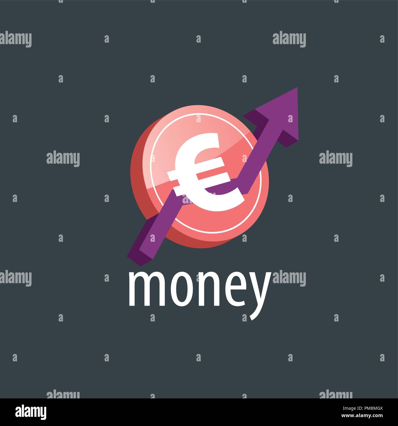 vector-logo-money-stock-vector-image-art-alamy