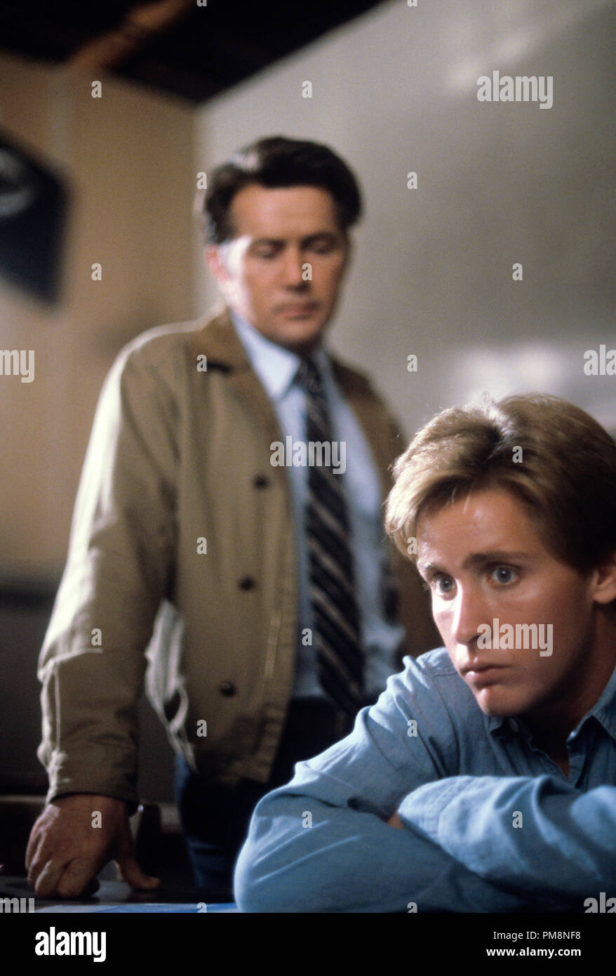 Studio Publicity Still from 'In the Custody of Strangers' Martin Sheen, Emilio Estevez 1982  All Rights Reserved   File Reference # 31710175THA  For Editorial Use Only Stock Photo