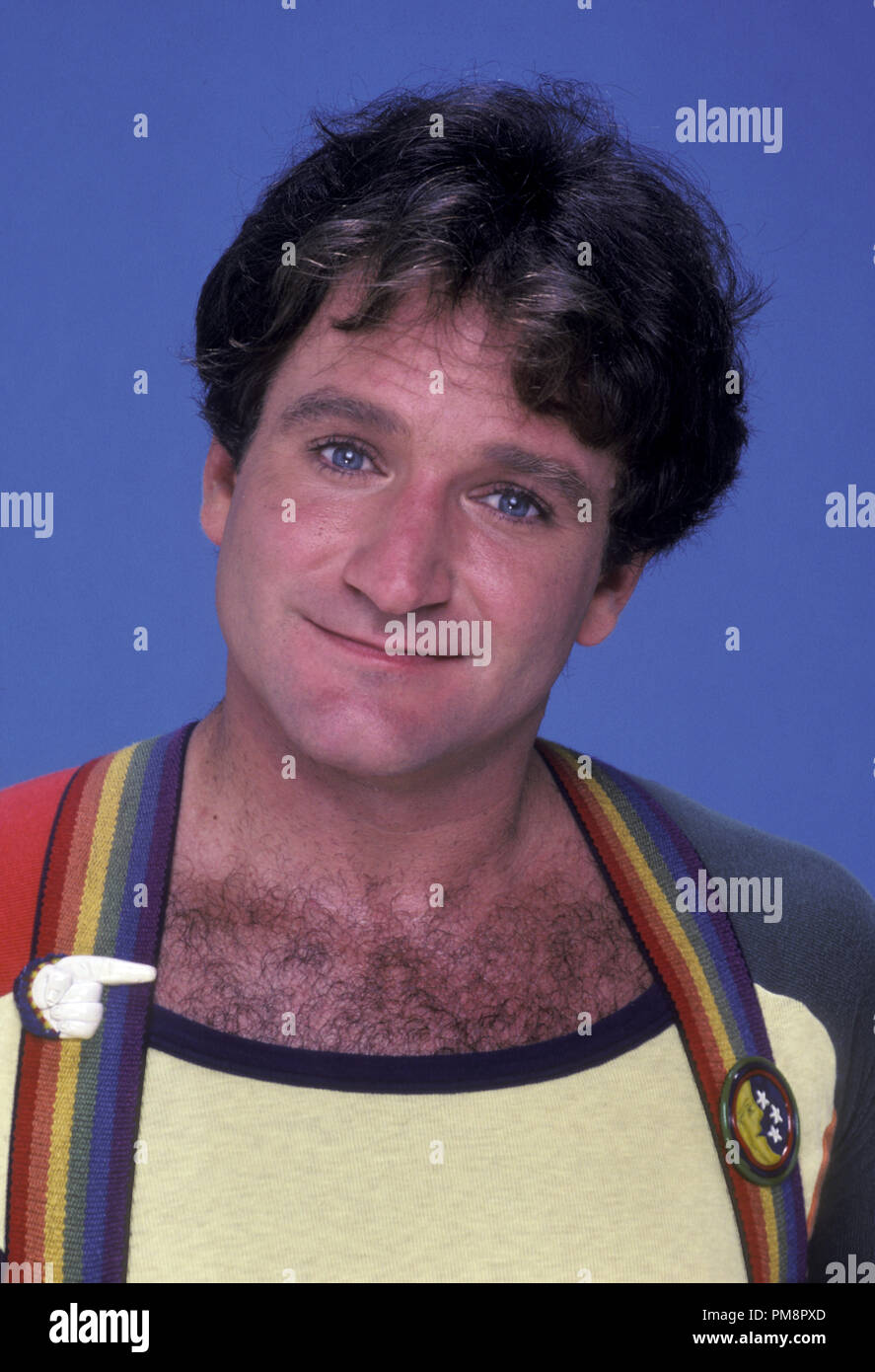 Studio Publicity Still from "Mork & Mindy" Robin Williams 1981  All Rights Reserved   File Reference # 31713101THA  For Editorial Use Only Stock Photo