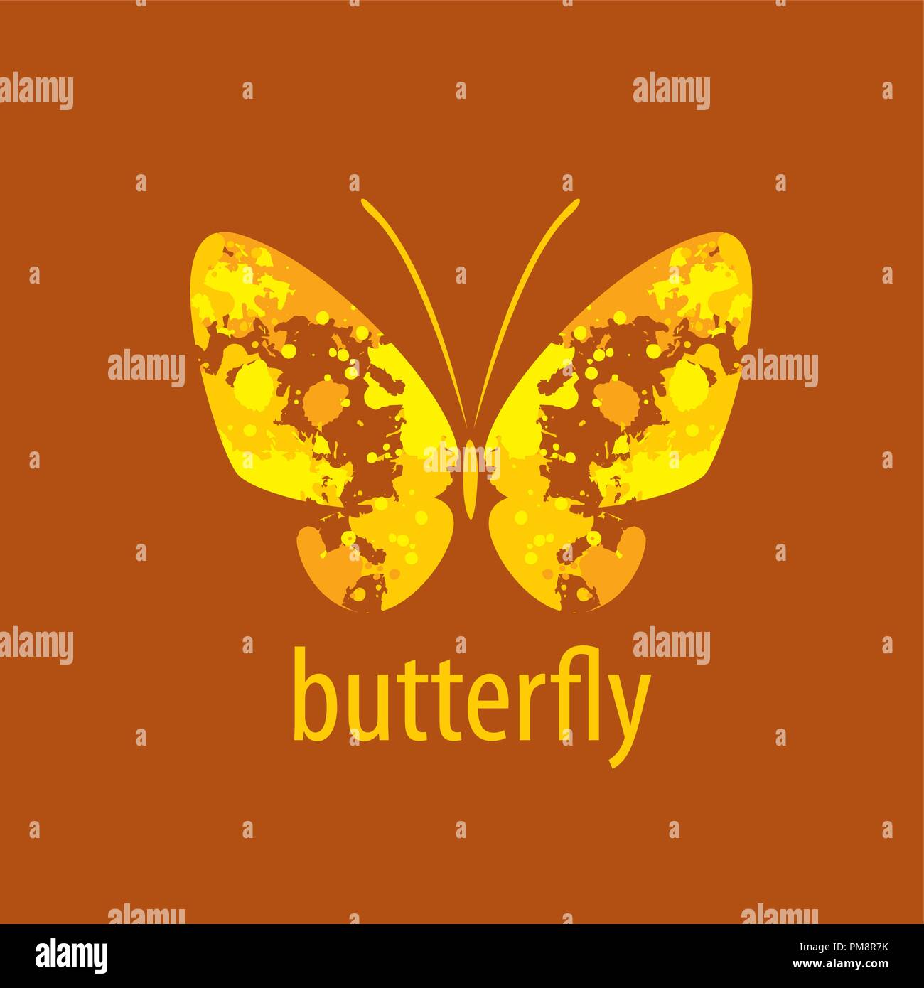 vector butterfly logo Stock Vector Image & Art Alamy