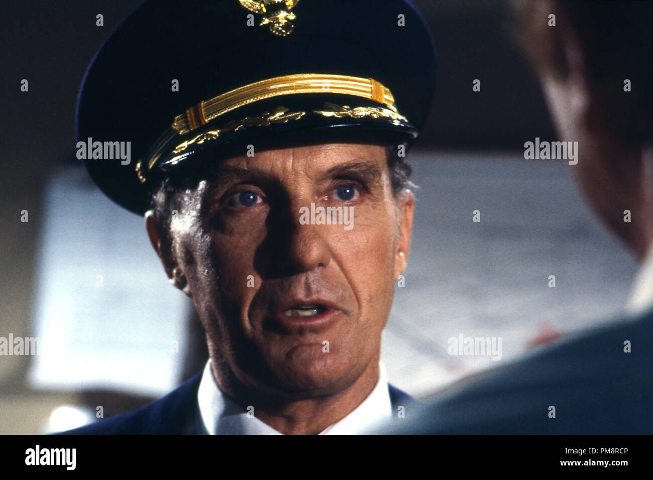 Studio Publicity Still from 'Airplane' Robert Stack © 1981 Paramount  All Rights Reserved   File Reference # 31713212THA  For Editorial Use Only Stock Photo