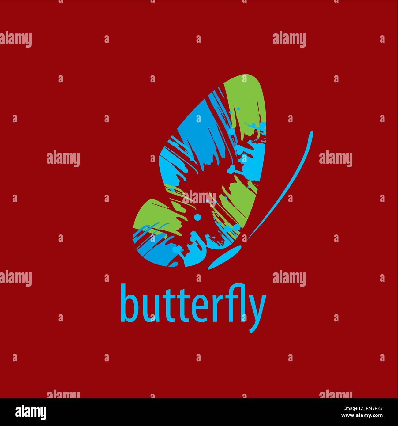 vector butterfly logo Stock Vector Image & Art Alamy