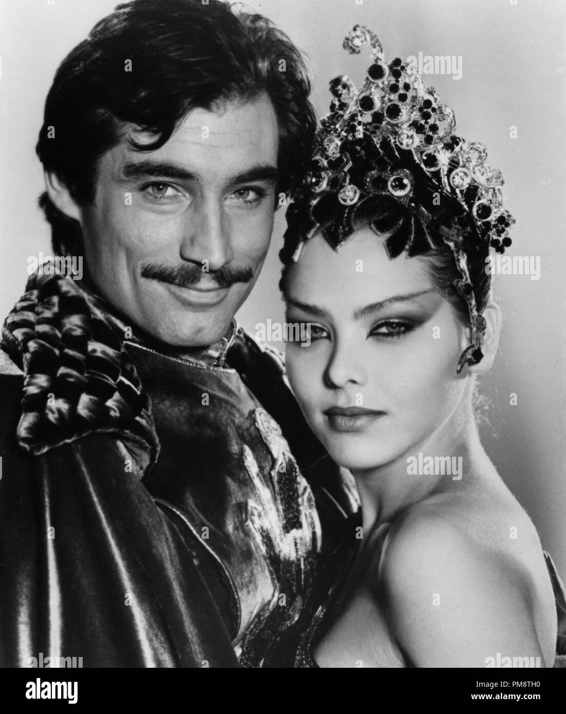 Studio Publicity Still from 'Flash Gordon' Timothy Dalton, Ornella Muti © 1980 Universal All Rights Reserved   File Reference # 31715229THA  For Editorial Use Only Stock Photo