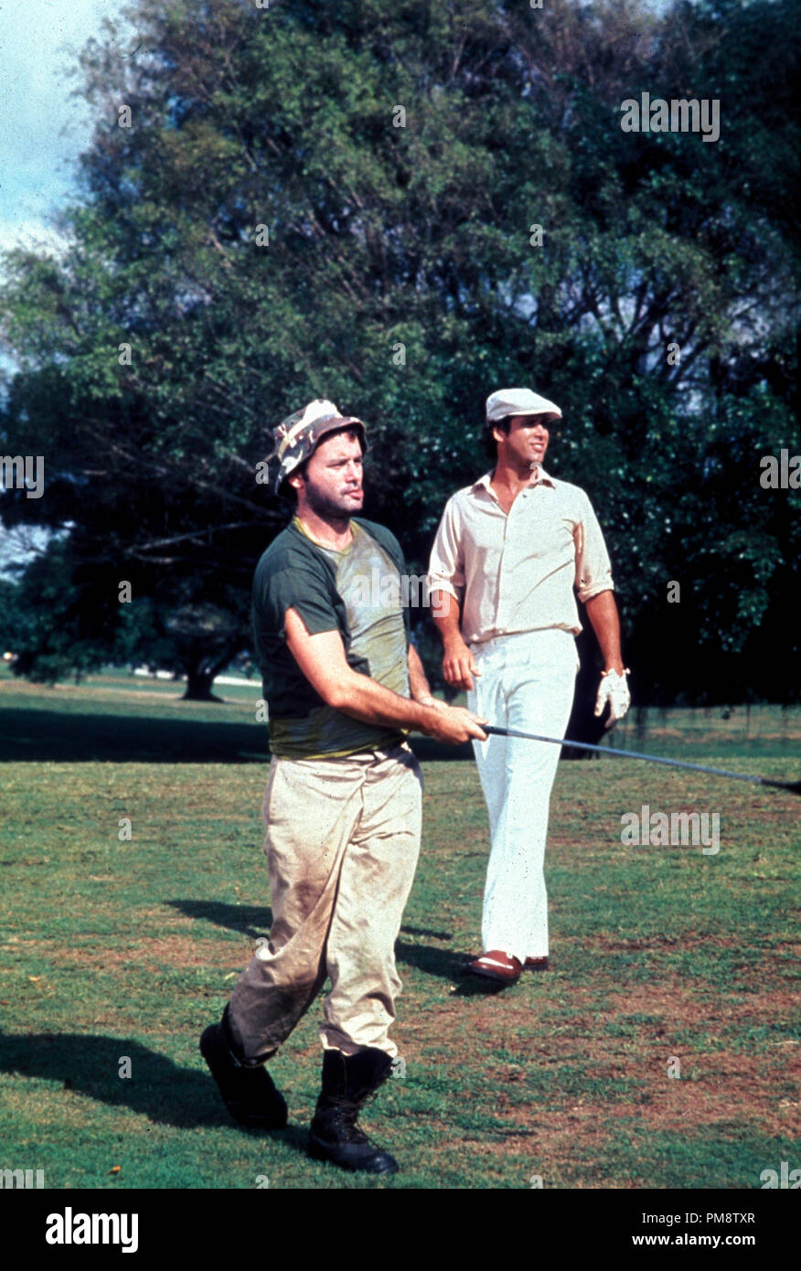 Studio Publicity Still from "Caddyshack" Bill Murray, Chevy Chase © 1980 Orion  All Rights Reserved   File Reference # 31715296THA  For Editorial Use Only Stock Photo
